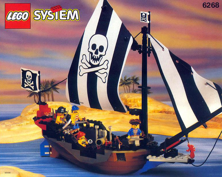 Lego system 6268 - bateau pirate Renegade Runner