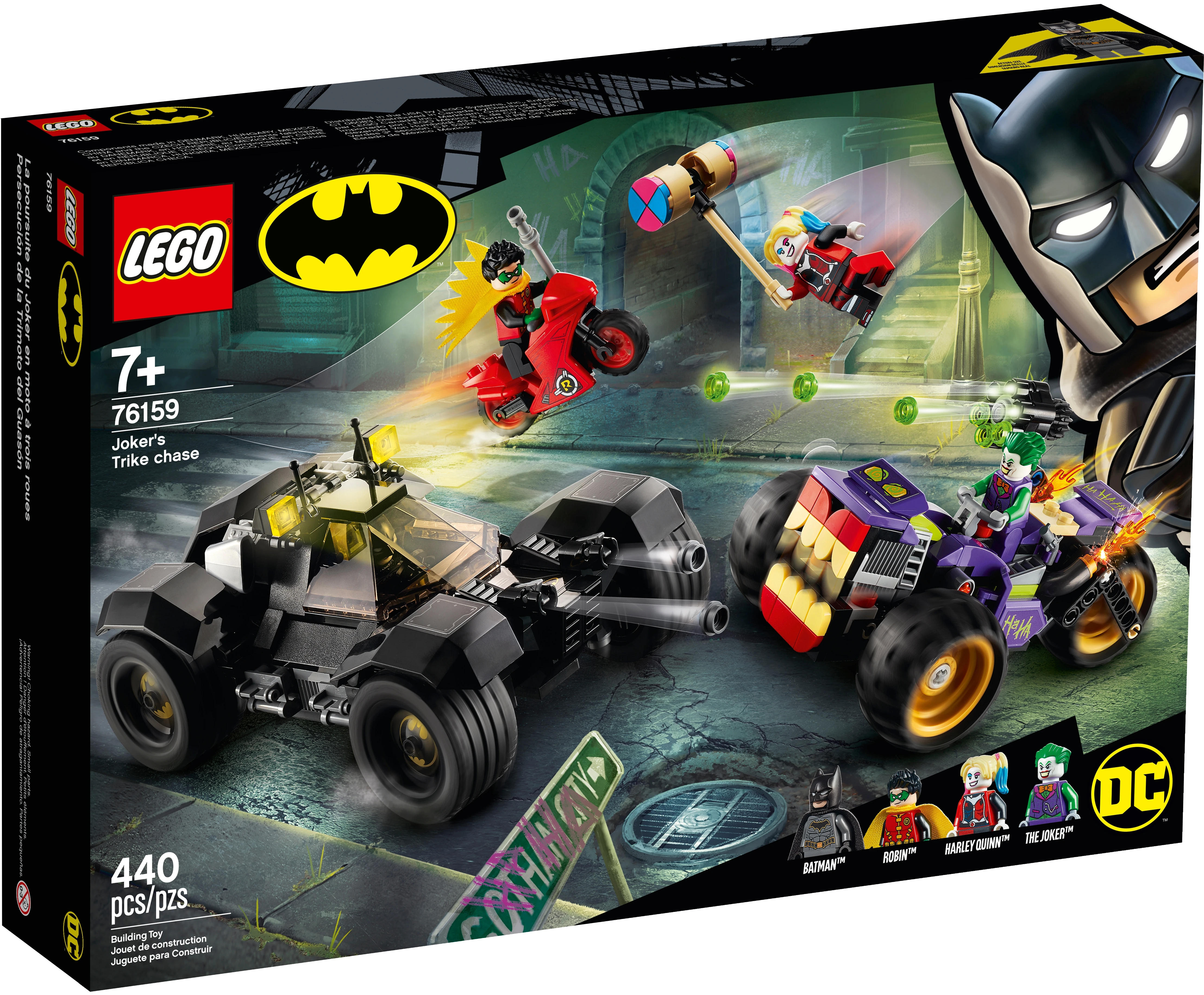 のり liantaiqianye119 76159 Joker's Trike Chase | Brickipedia | Fandom