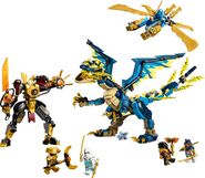 Jiro in 71796 Elemental Dragon vs. The Empress Mech