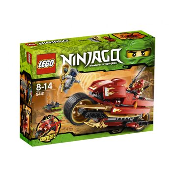 Lego Ninjago Minifigure Rattla With Weapons From Set 9441,9456,9579