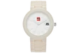5004119 Montre adulte blanche Briques