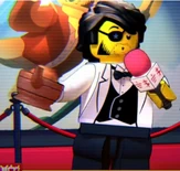 Clutch Powers tuxedo