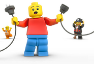 Bob on the LEGO.com's Page Not Found page.