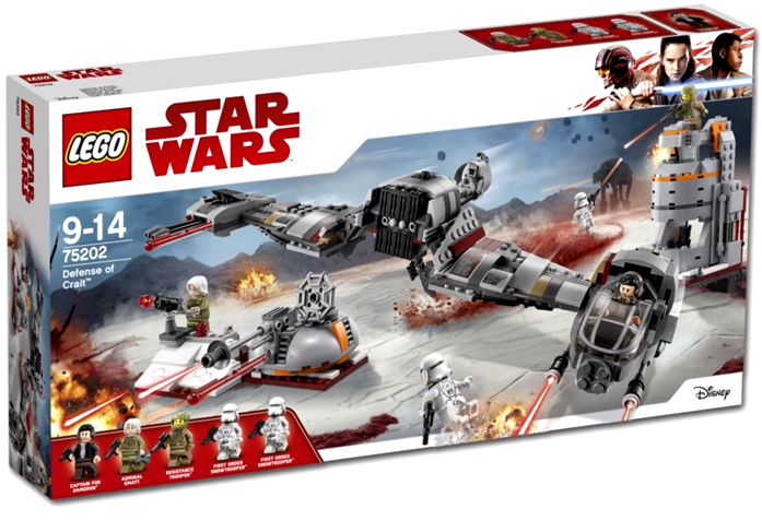 Battle on deals crait 4 pack