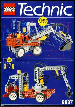 8837 Pneumatic Excavator Brickipedia Fandom