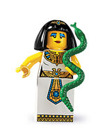 A CGI image of the Egyptian Queen