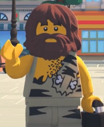 The caveman in LEGO City Adventures.