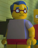 Milhouse as he appears in Brick Like Me.