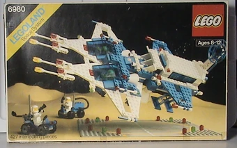 vintage lego space station