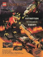 Print ad depicting 7476 and 7477