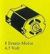 1-4.5V Replacement Motor