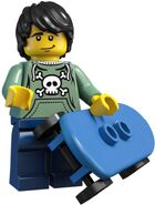 Lego skateboarder