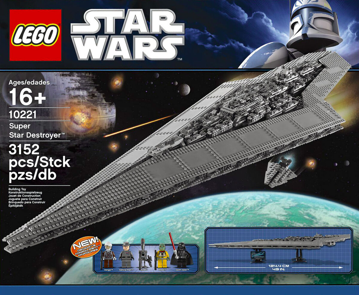 LEGO Star Wars: A New Hope Imperial Star Destroyer 75252 Ultimate ...