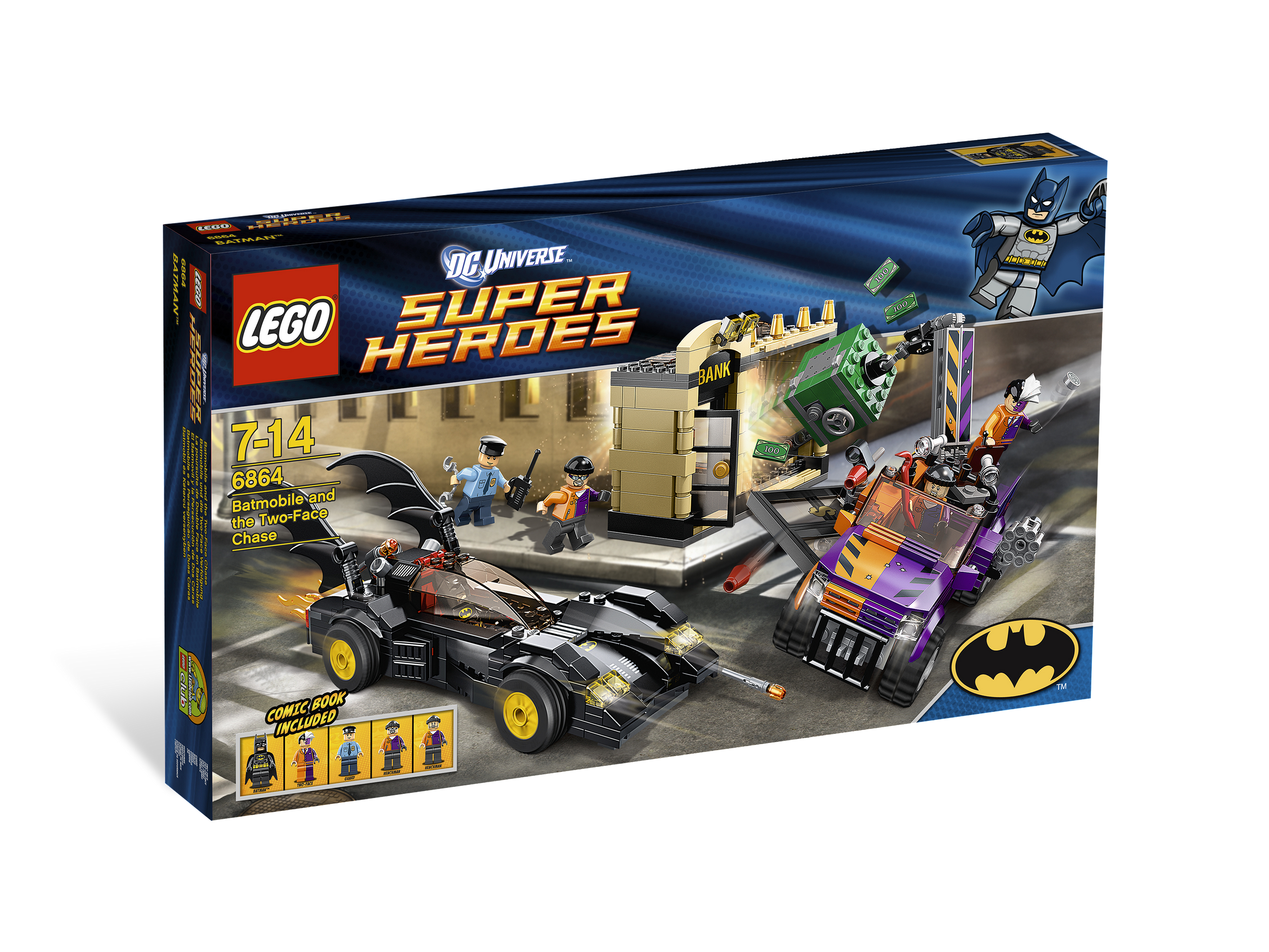 Lego DC Superheroes Two-Face's Henchman sh022 From Set 6864 