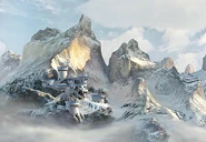 Bear castle environment mock-up 1