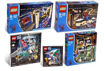 Lego spider man movie sets clearance
