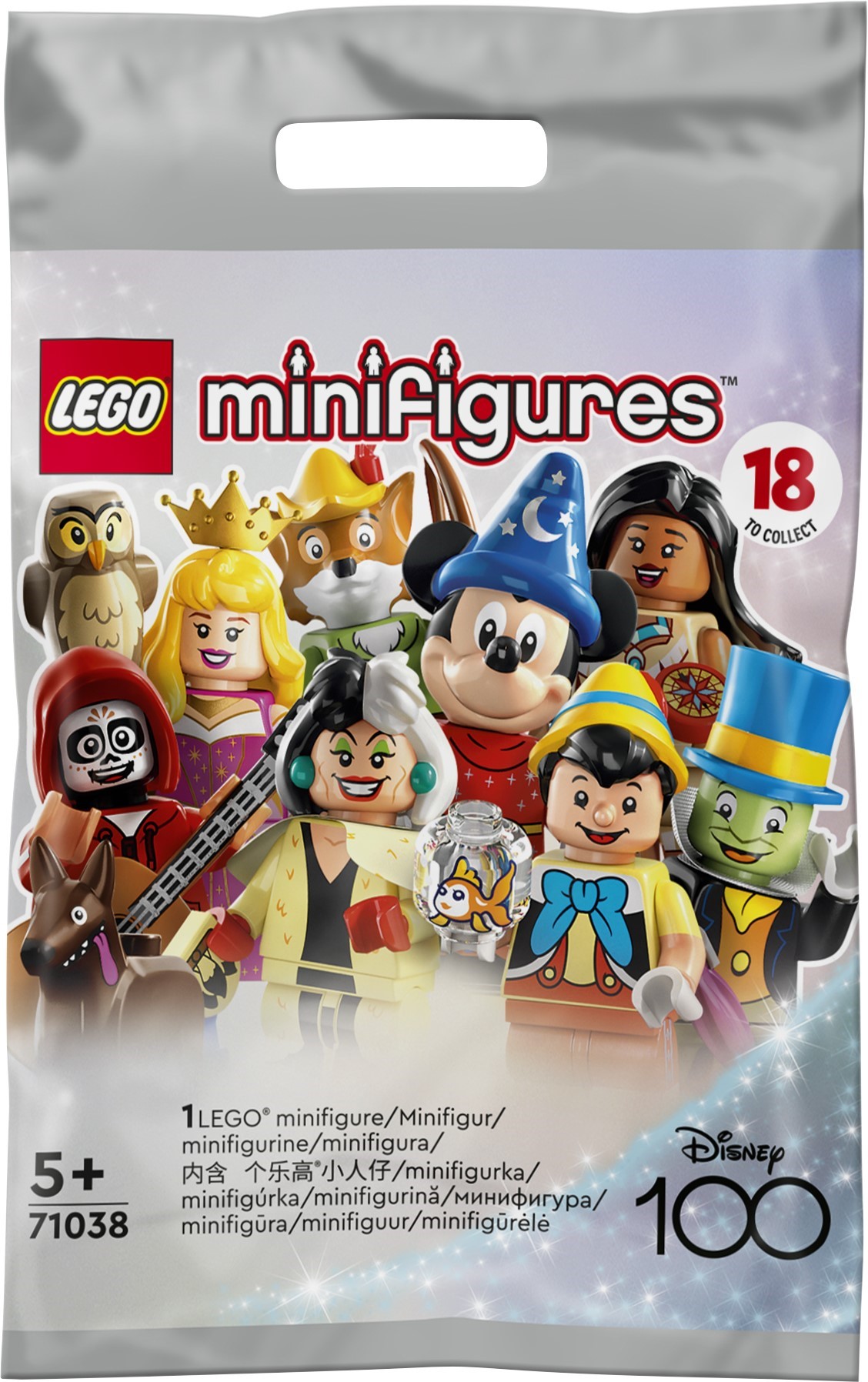 Lego Disney 100 71038 Limited Edition Collectible Minifigures, Aurora
