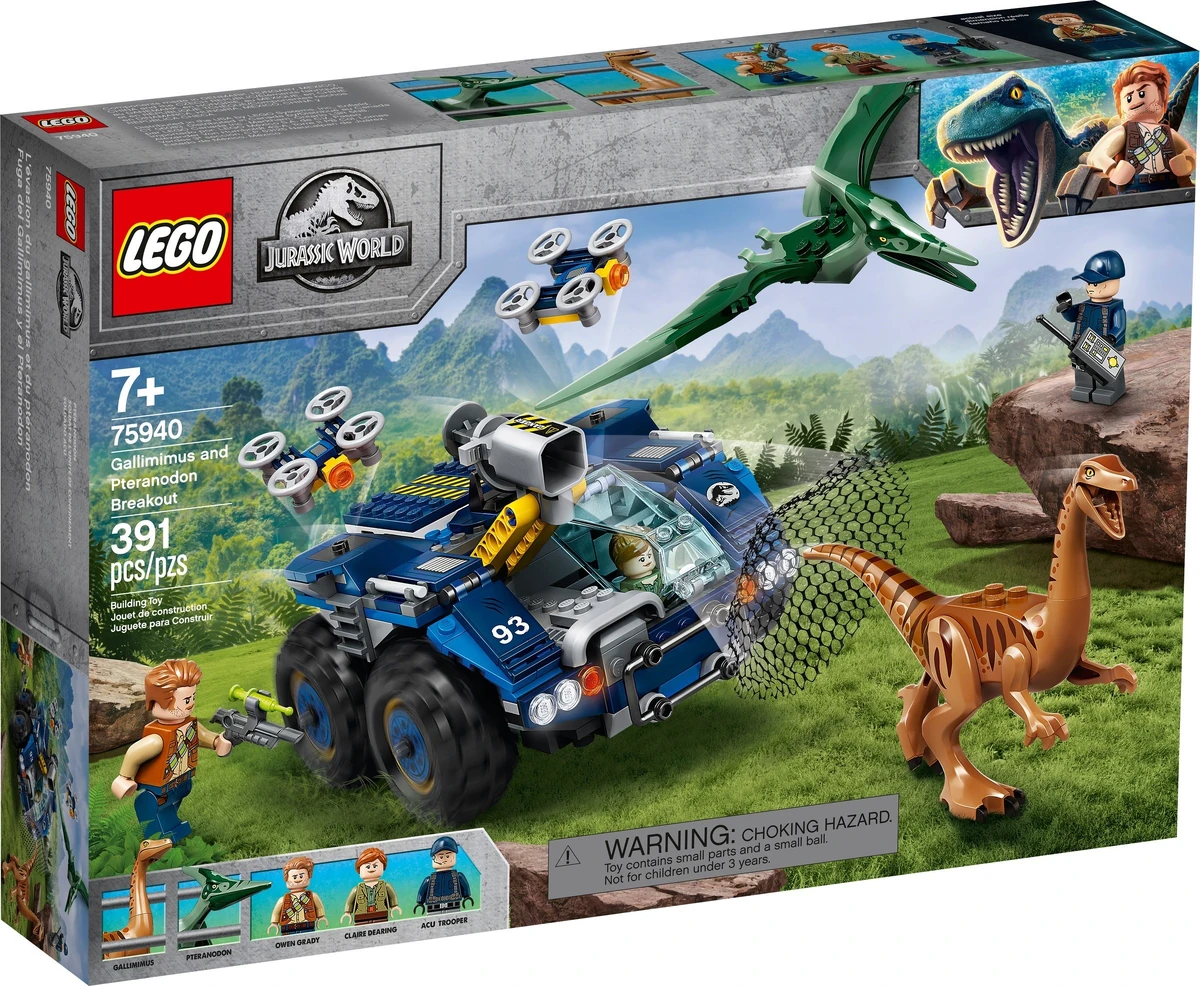 キングダム　42〜63.13.70〜72.キャラクターブック 75940 Gallimimus and Pteranodon Breakout | Brickipedia | Fandom
