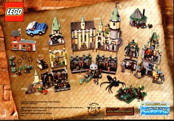 all lego hogwarts sets