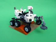 Prototype Curiosity Rover Model