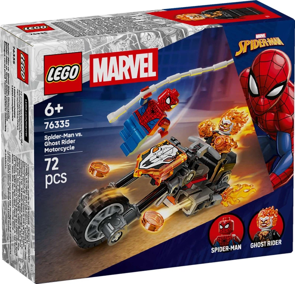 76335 Spider-Man vs. Ghost Rider auf seinem Motorrad | Lego Wiki | Fandom