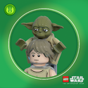 Épisode V, Dagobah (avec Yoda sur le dos)