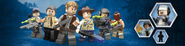 Minifigure banner