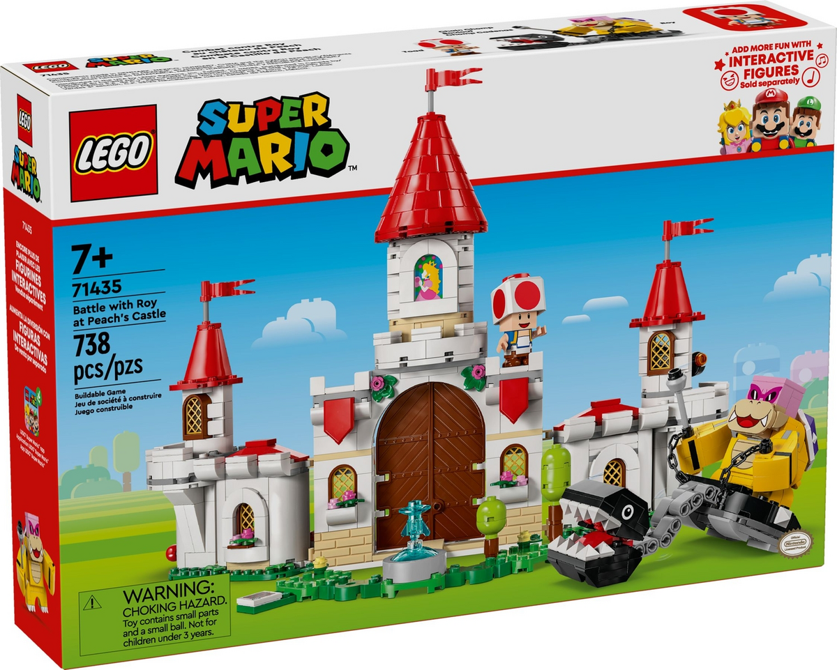 黒豹 71435 Battle with Roy at Peach's Castle Expansion Set