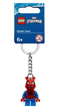 Spiderman lego keyring clearance
