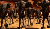 Super Battle Droids marching.