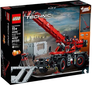 42082 Rough Terrain Crane Brickipedia Fandom