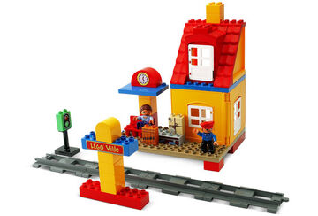Duplo train station cheap