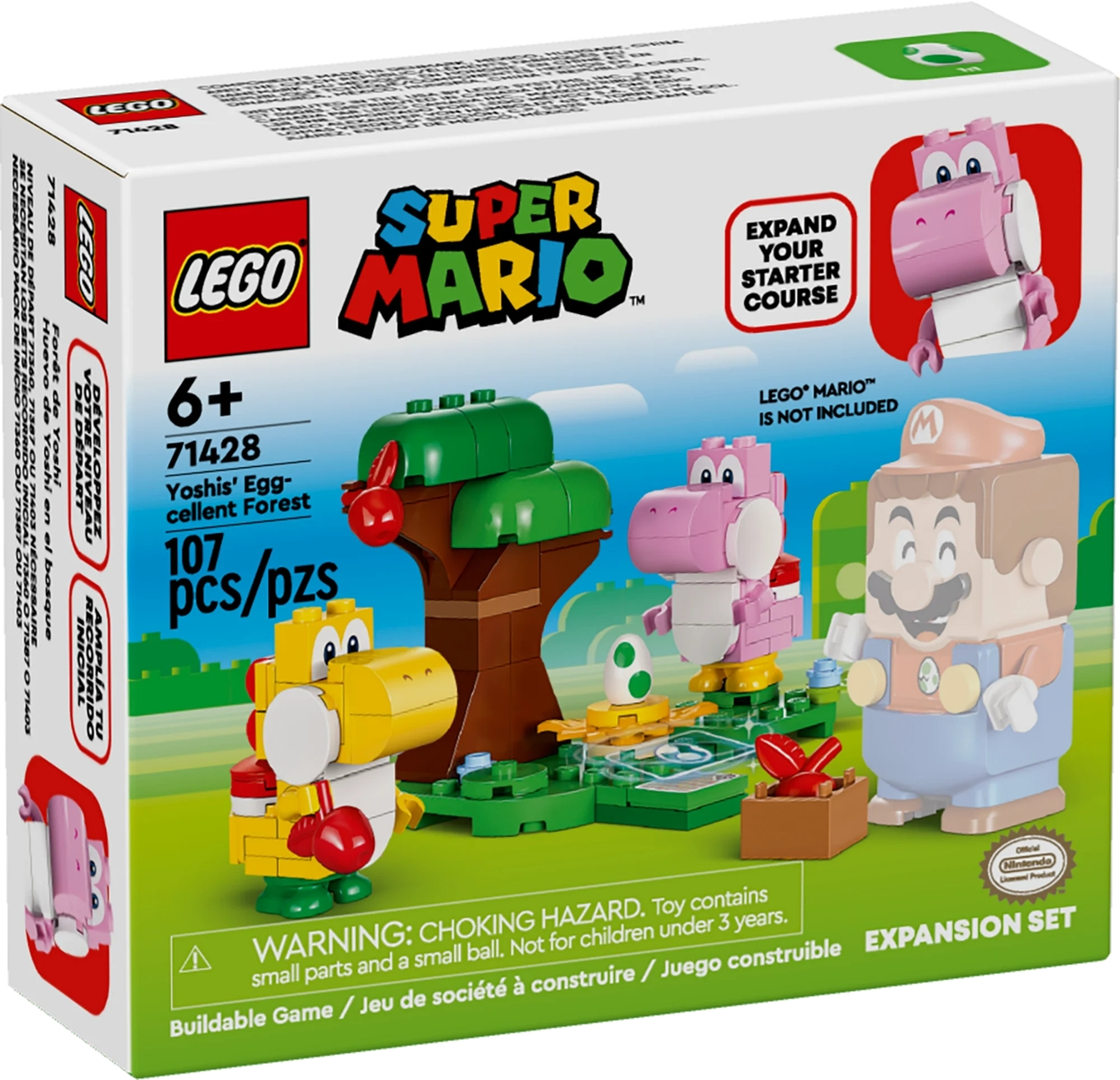 Lego 66677 Super Mario 2 in 1 Super Pack Building Kit (Contains 71360  Adventures with Mario and 71393 Bee Mario) Collectible Toy for Creative  Kids 6+