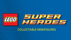 LEGO Collectable minifigures dc logo