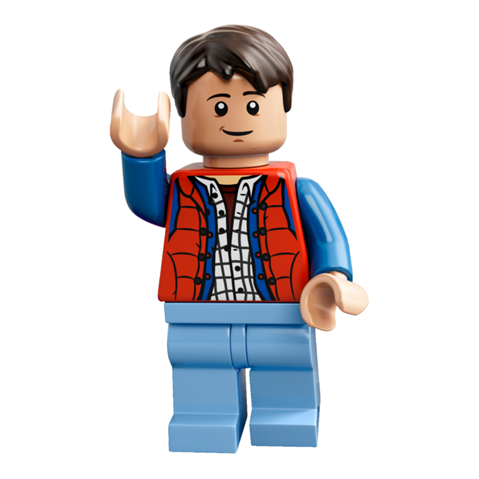 LEGO BrickHeadz - Marty McFly & Doc Brown (Retour vers le Futur) - 41611