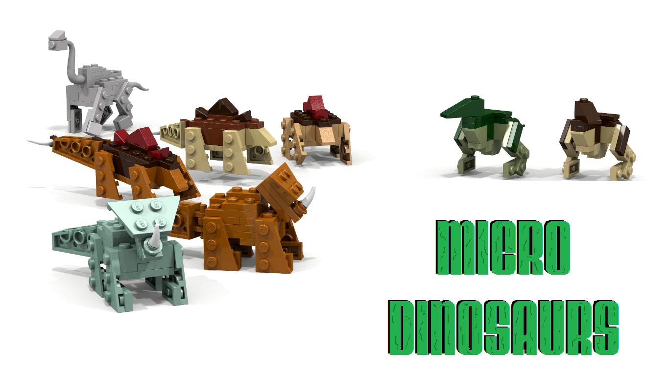 Custom outlet lego dinosaurs