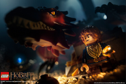 Bilbo and smaug