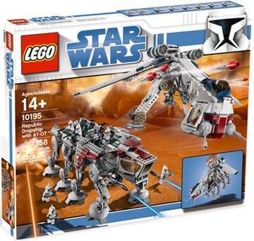 10195 Republic Dropship with AT OT Brickipedia Fandom