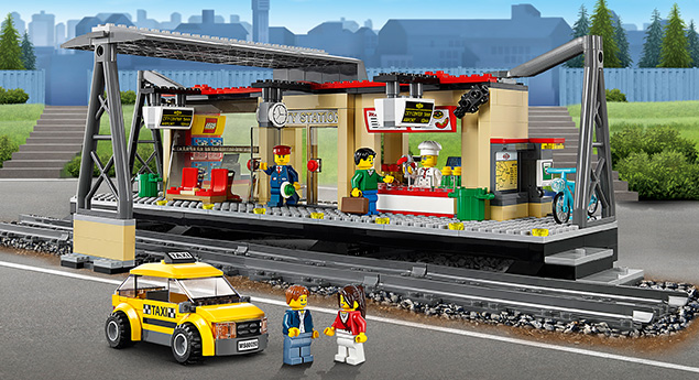 60050 La gare, Wiki LEGO