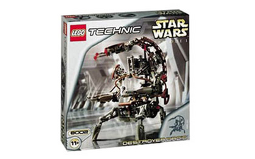 Star Wars Sets - LEGO 8002 Destroyer Droid Star Wars Droideka Technic Set  New