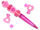 P1802 Clikits Heart Pen