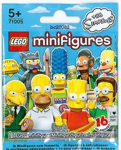 100% Original Lego Minifigures Serie The Simpsons 1 Marge Simpson 71005 Nuevo 