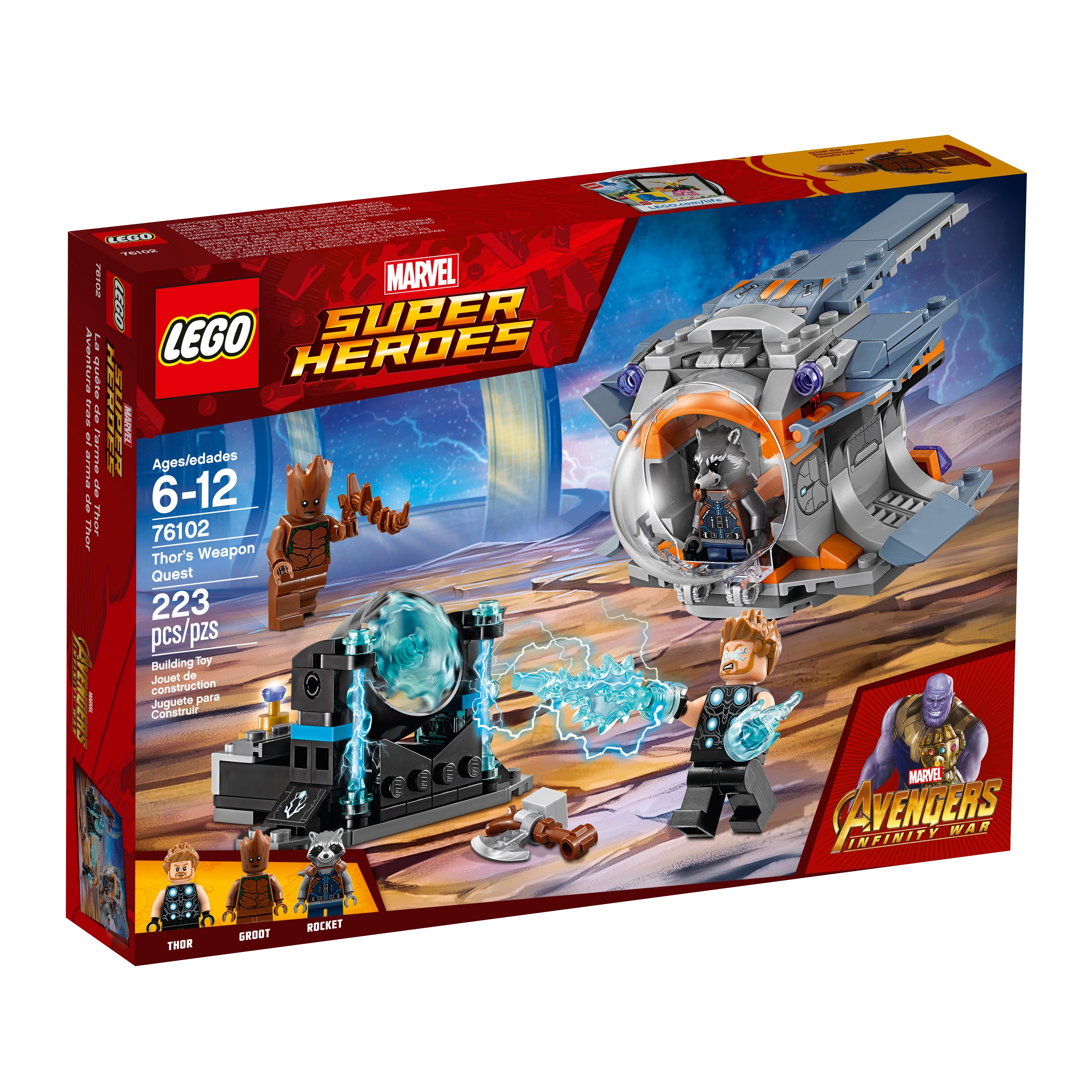 Thor the dark hot sale world lego sets