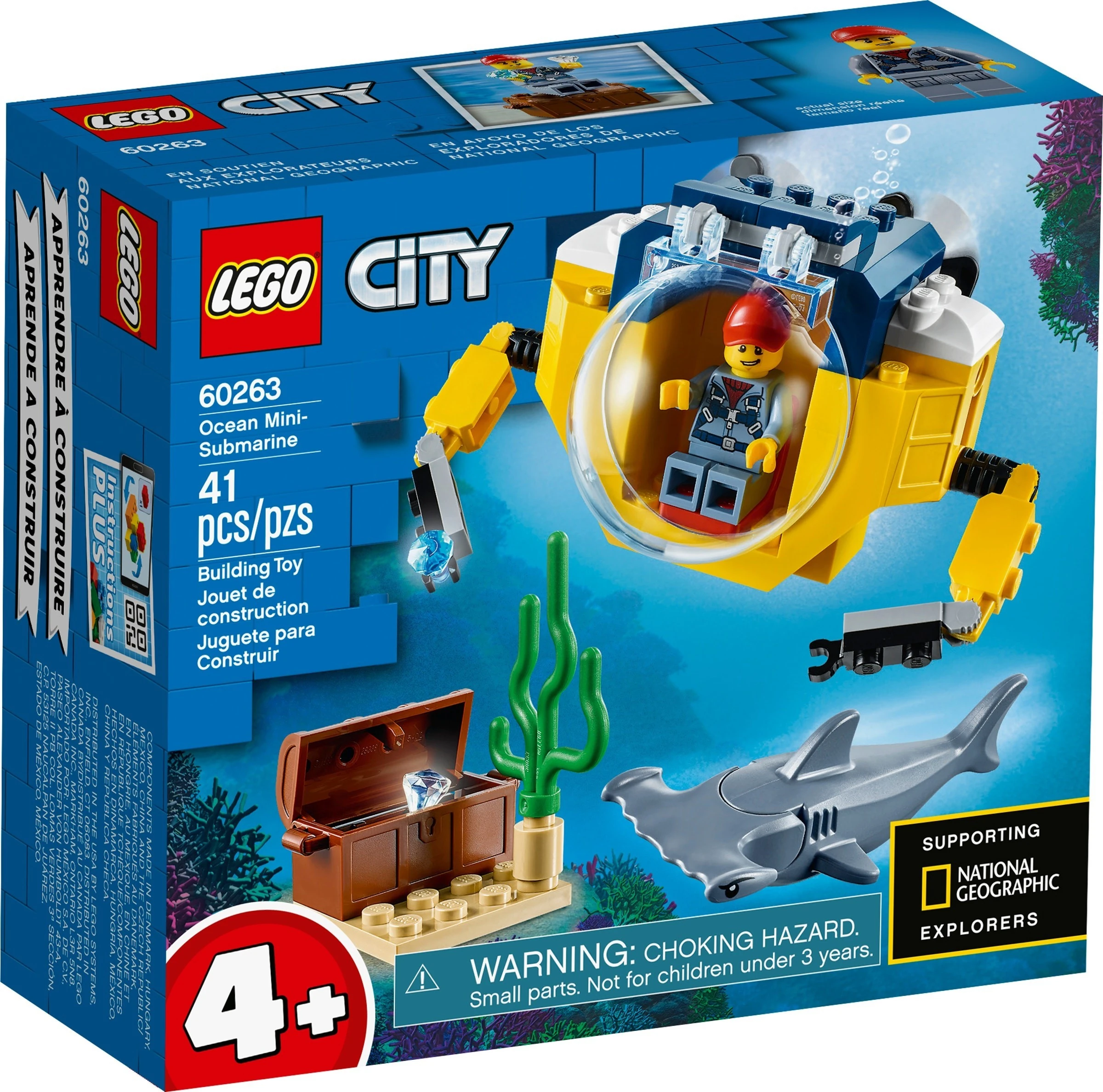 60263 Ocean Mini-Submarine | Brickipedia | Fandom