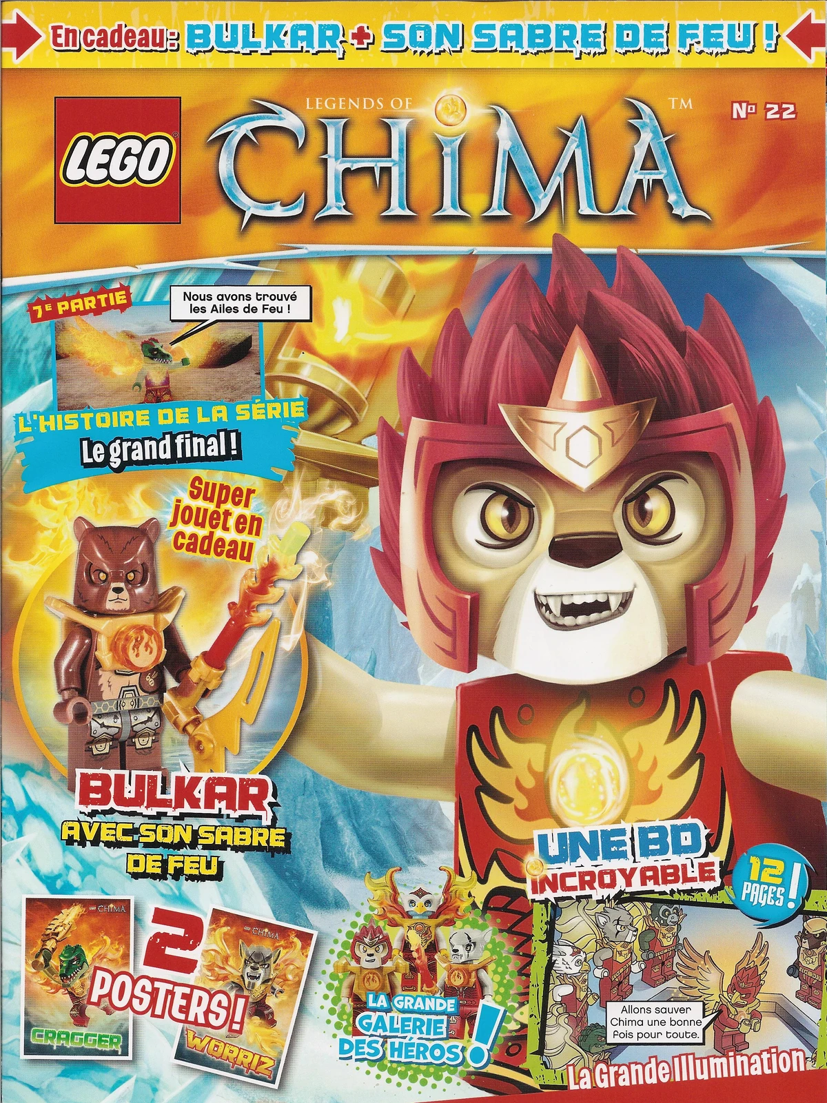 Lego Chima Worriz repaire de combat