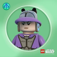 Jeton personnage d'humaine dans La Saga Skywalker