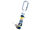 3817 Police Key Chain with Pen Bead Elements