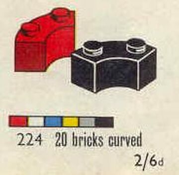 Lego curved store brick