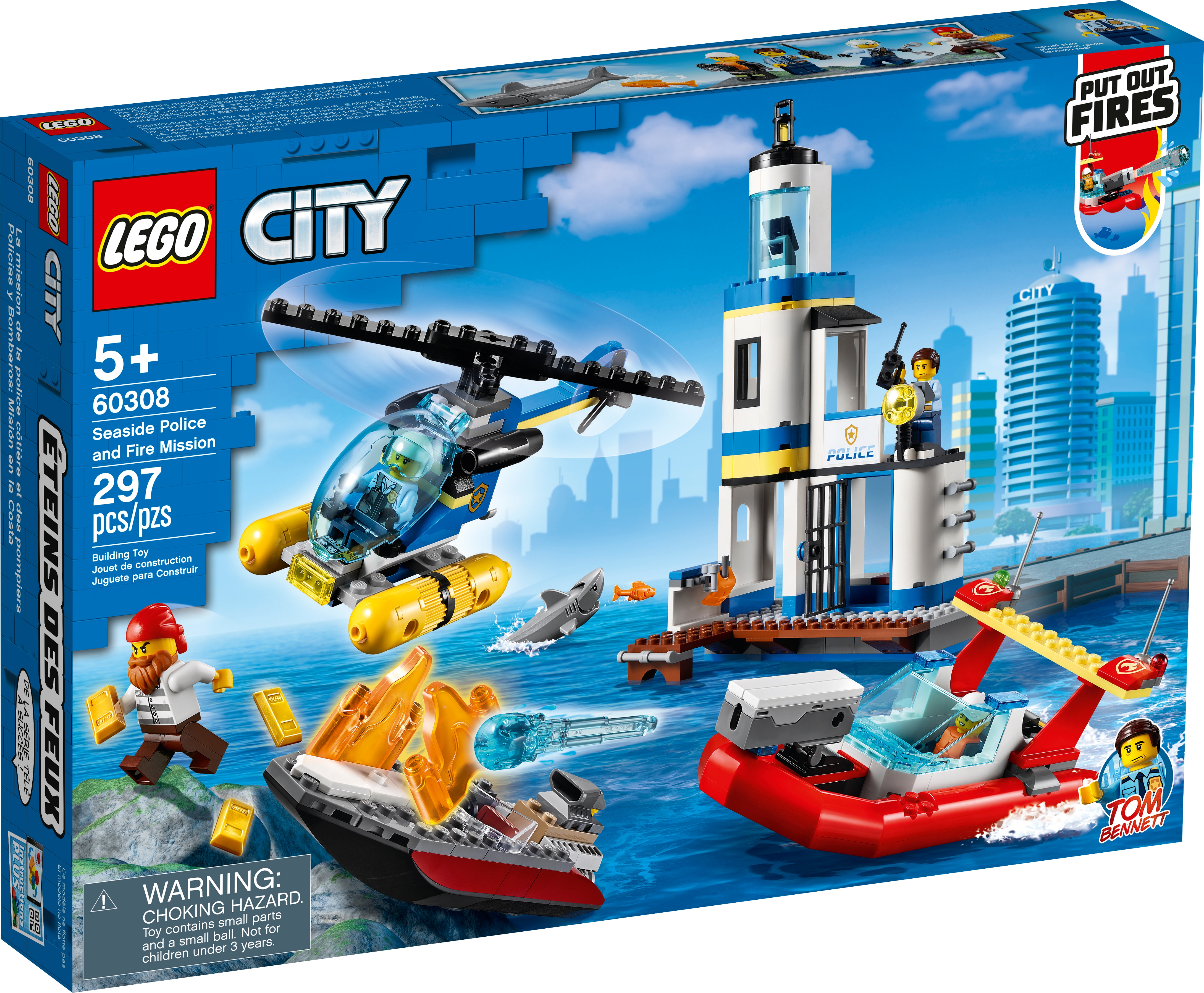 Lego water sale police station
