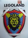 4202054-Sew-On Cloth, Knights Kingdom I, Lion Shield